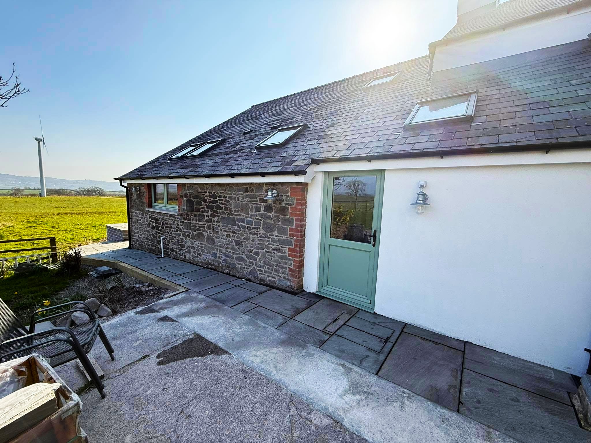 Barn conversion project in Carmarthenshire