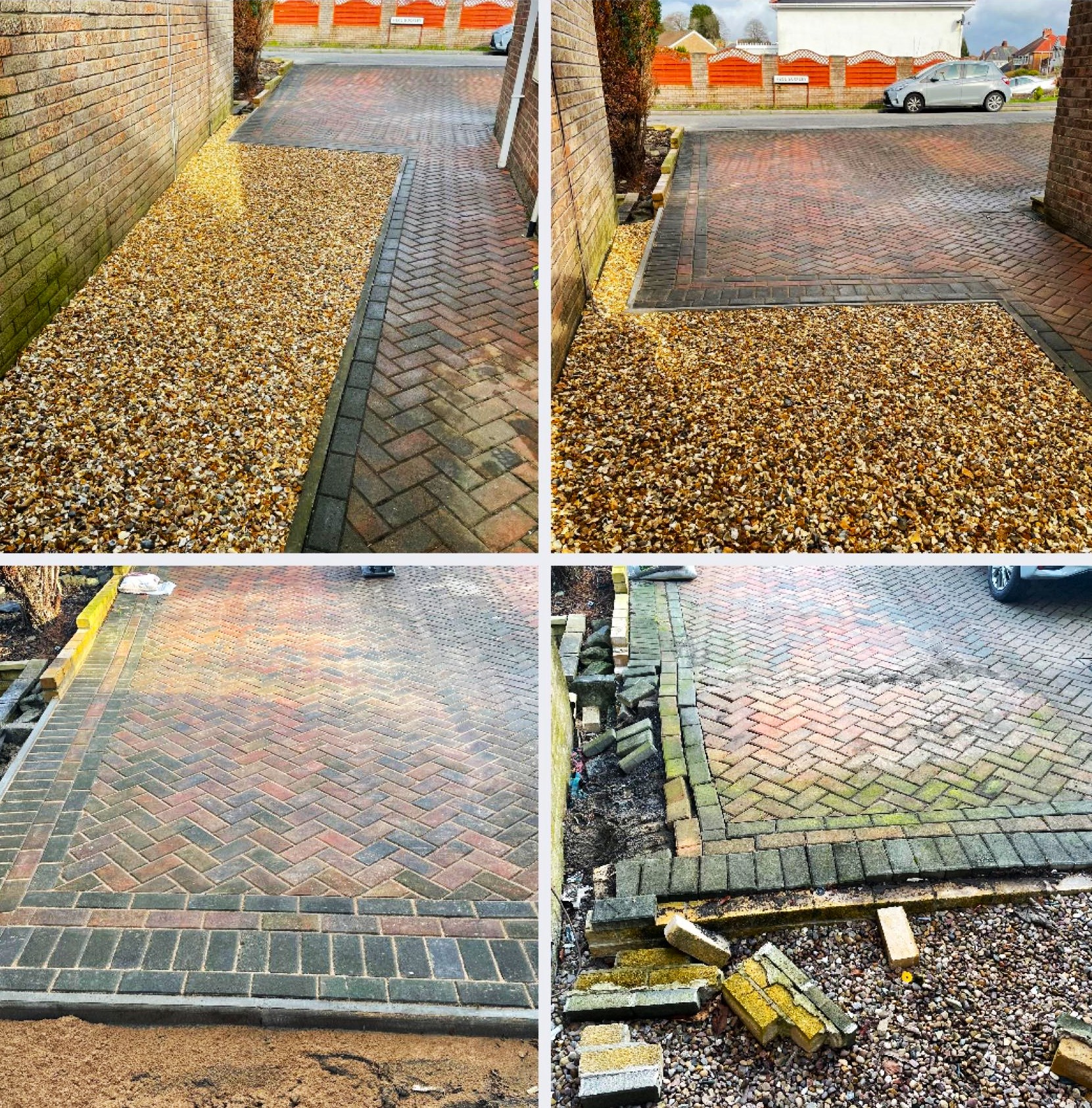 Resin bound driveway in Carmarthenshire